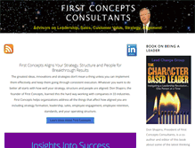 Tablet Screenshot of firstconcepts.com